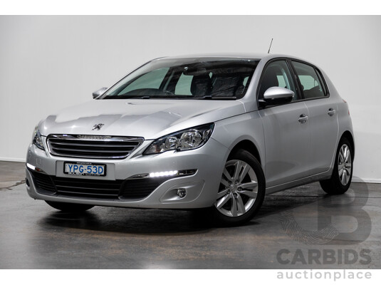 7/2017 Peugeot 308 Active T9 5d Hatchback Silver Turbo 1.2L