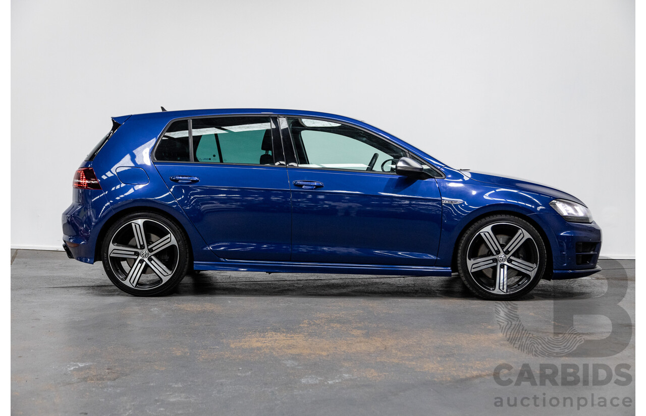 06/2016 Volkswagen Golf R AWD AU MY17 5D Hatchback Blue 2.0L