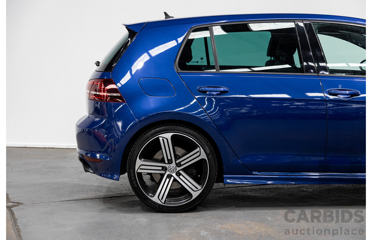 06/2016 Volkswagen Golf R AWD AU MY17 5D Hatchback Blue 2.0L