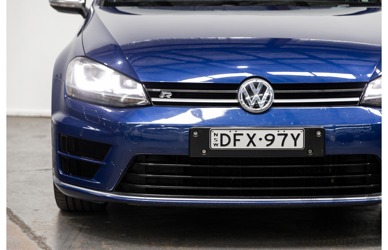 06/2016 Volkswagen Golf R AWD AU MY17 5D Hatchback Blue 2.0L