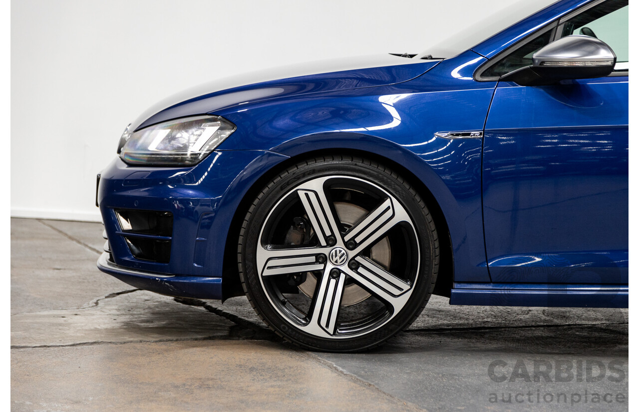 06/2016 Volkswagen Golf R AWD AU MY17 5D Hatchback Blue 2.0L