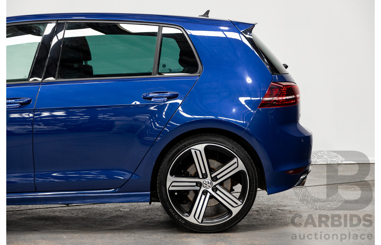 06/2016 Volkswagen Golf R AWD AU MY17 5D Hatchback Blue 2.0L