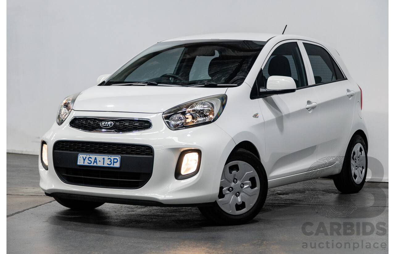 10/2016 Kia Picanto Si TA MY17 5D Hatchback Clear White 1.2L