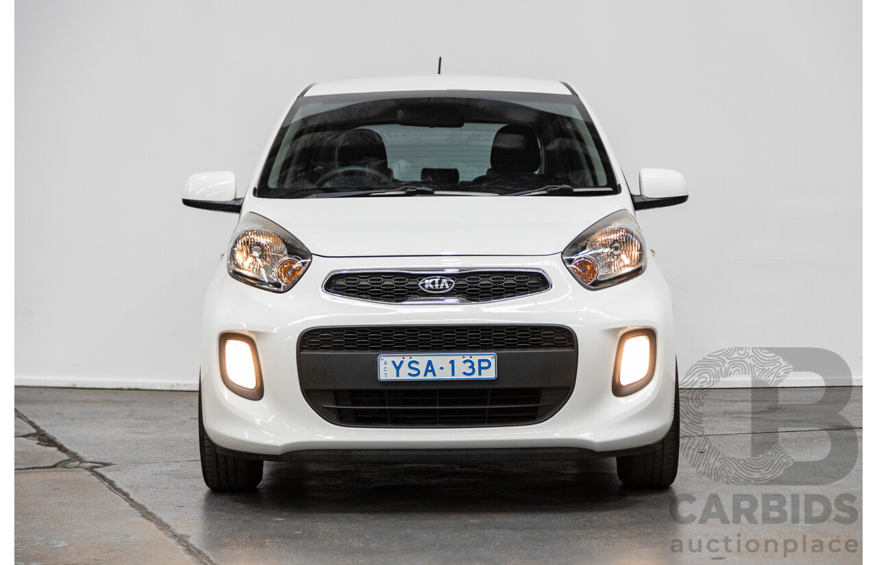 10/2016 Kia Picanto Si TA MY17 5D Hatchback Clear White 1.2L