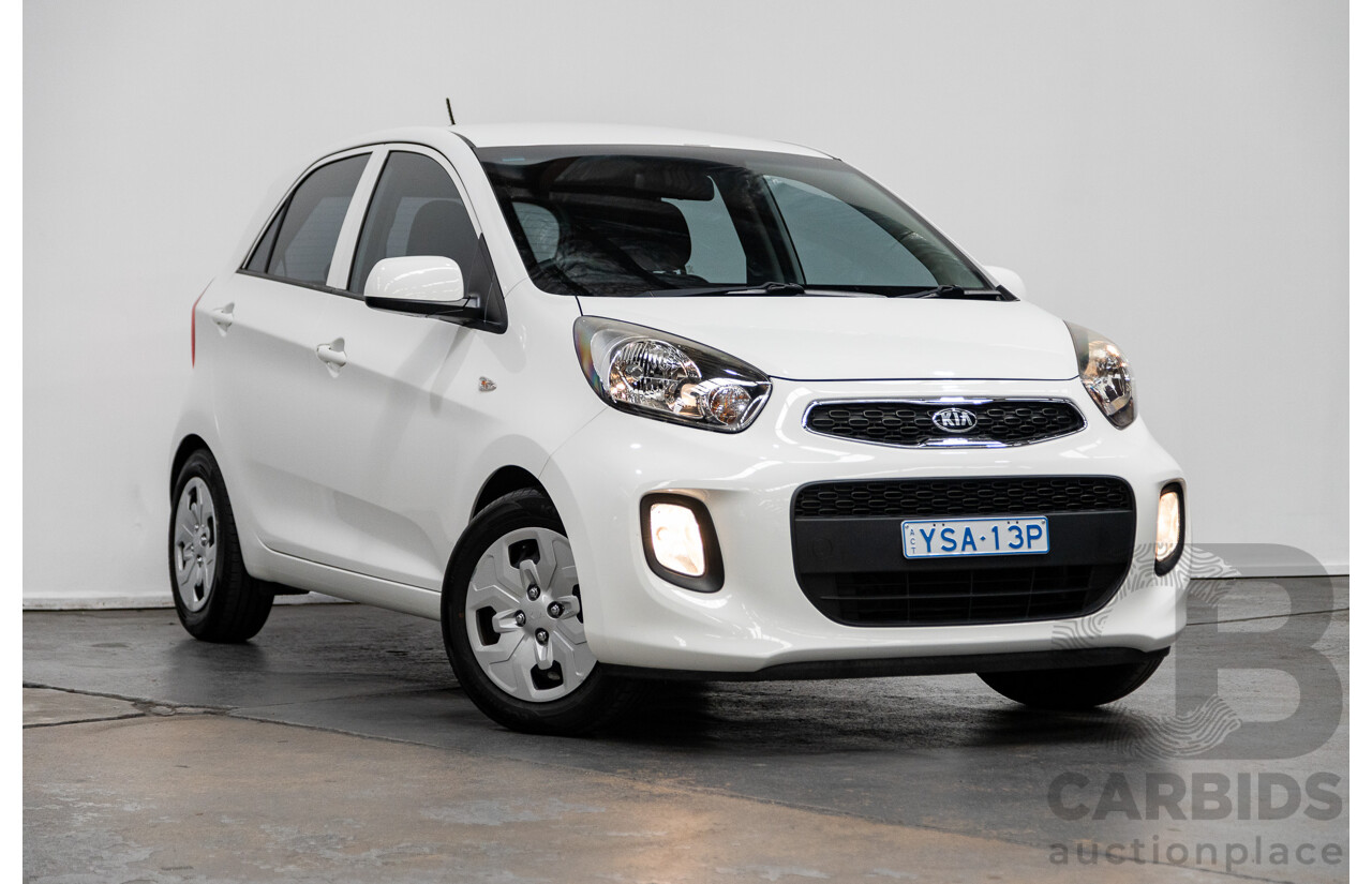 10/2016 Kia Picanto Si TA MY17 5D Hatchback Clear White 1.2L