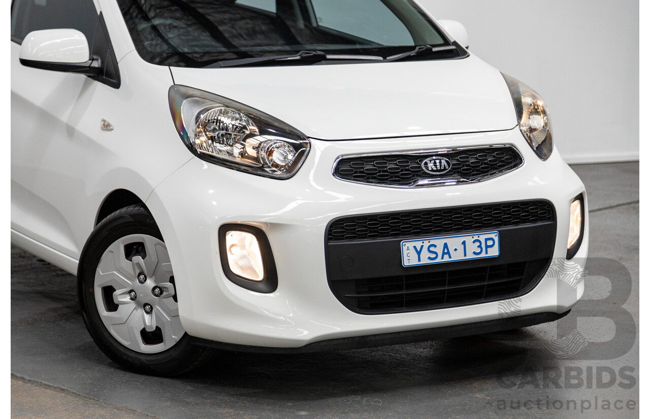 10/2016 Kia Picanto Si TA MY17 5D Hatchback Clear White 1.2L