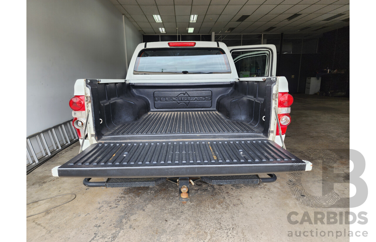 8/2010 Holden Colorado LX (4x4) RC MY10 Crew Cab P/Up White 3.0L