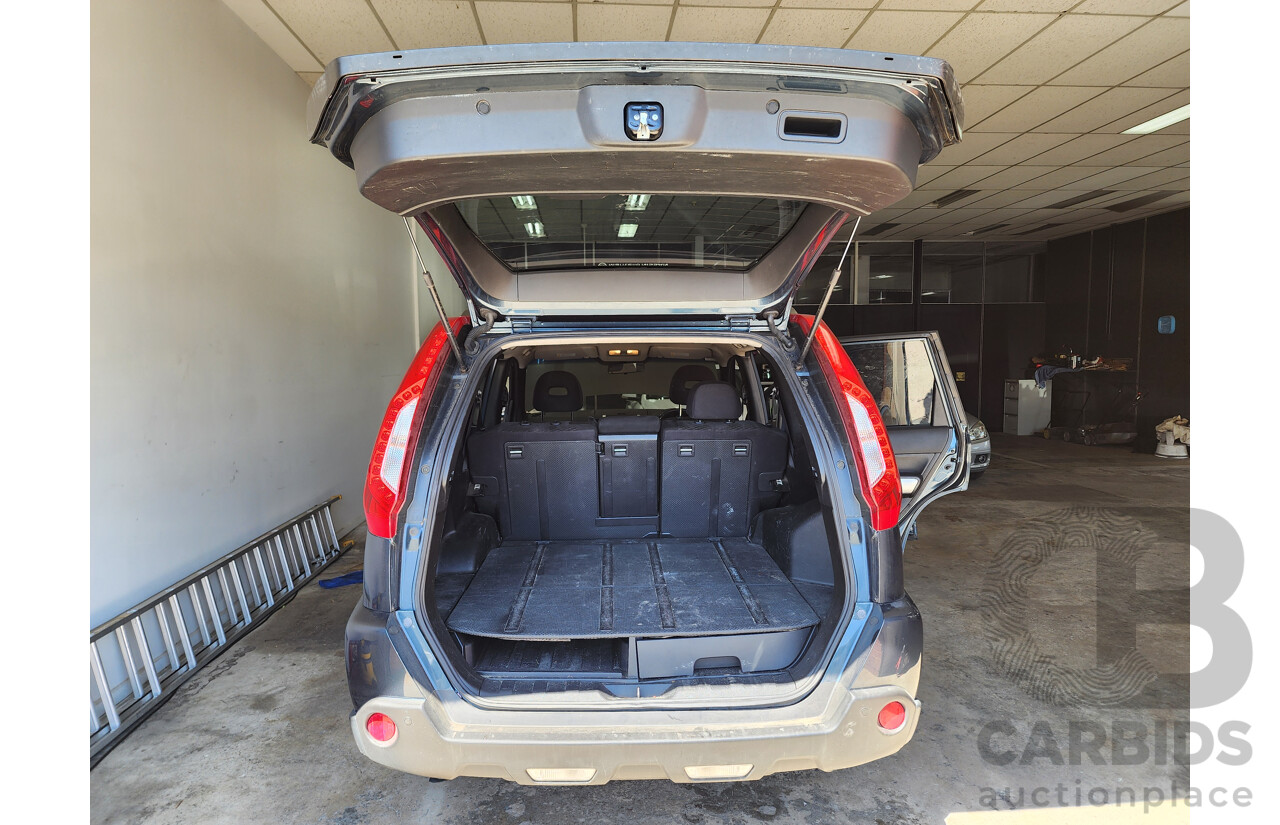 1/2012 Nissan X-Trail ST (fwd) T31 MY11 4d Wagon Blue 2.0L