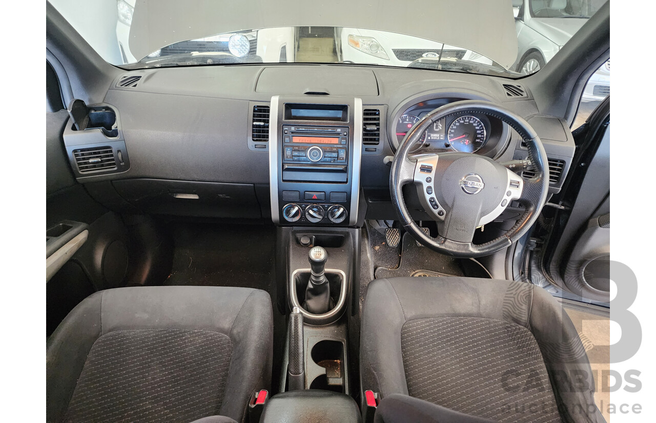 1/2012 Nissan X-Trail ST (fwd) T31 MY11 4d Wagon Blue 2.0L