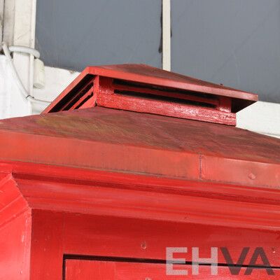 Vintage Red Australian Phone Box