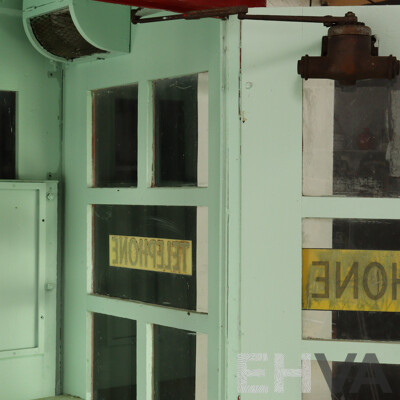 Vintage Red Australian Phone Box