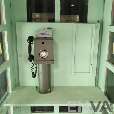 Vintage Red Australian Phone Box