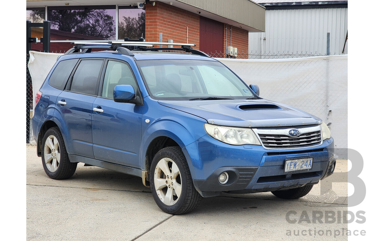 10/2009 Subaru Forester XT Premium MY09 4d Wagon Blue 2.5L