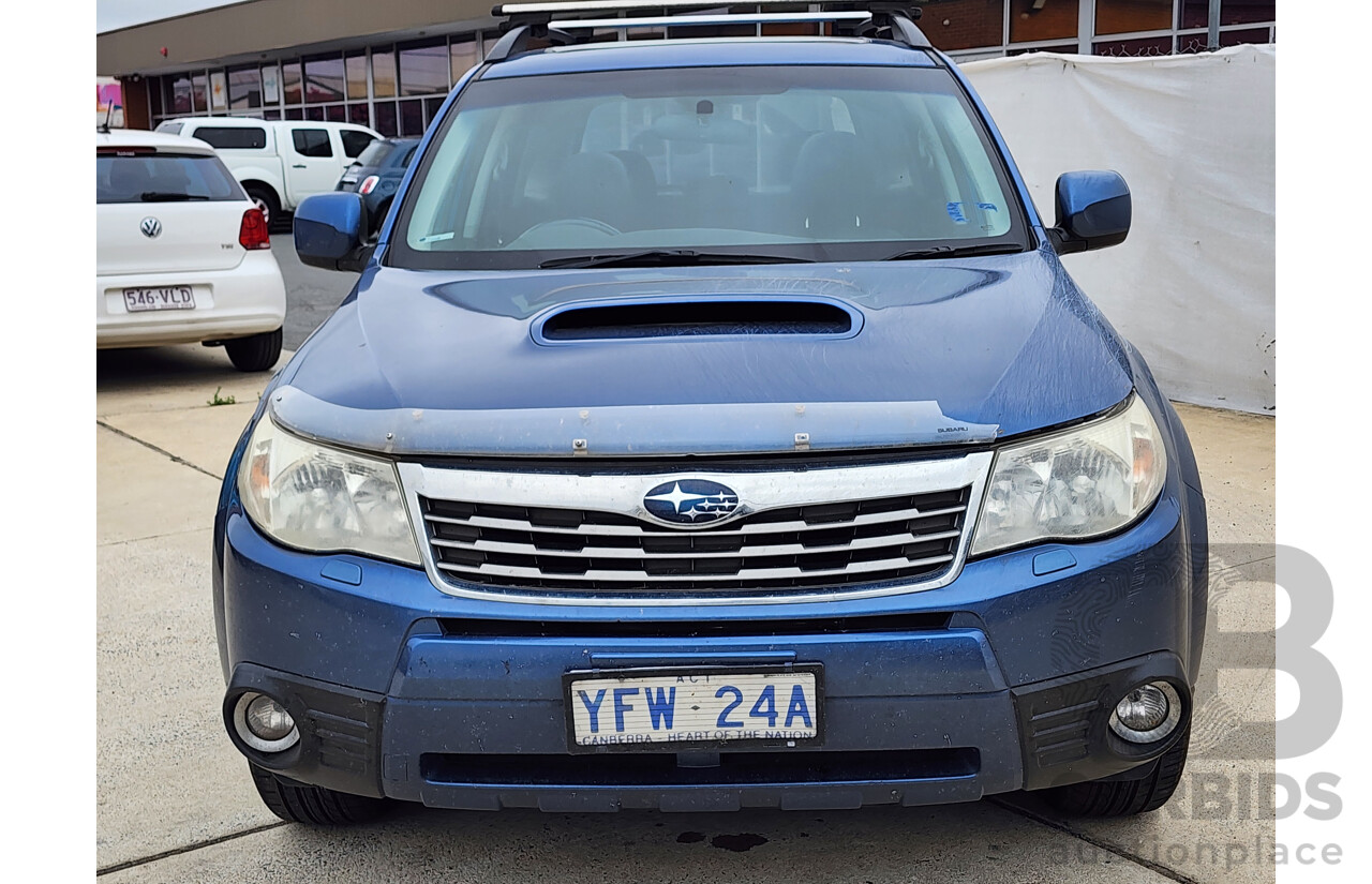 10/2009 Subaru Forester XT Premium MY09 4d Wagon Blue 2.5L