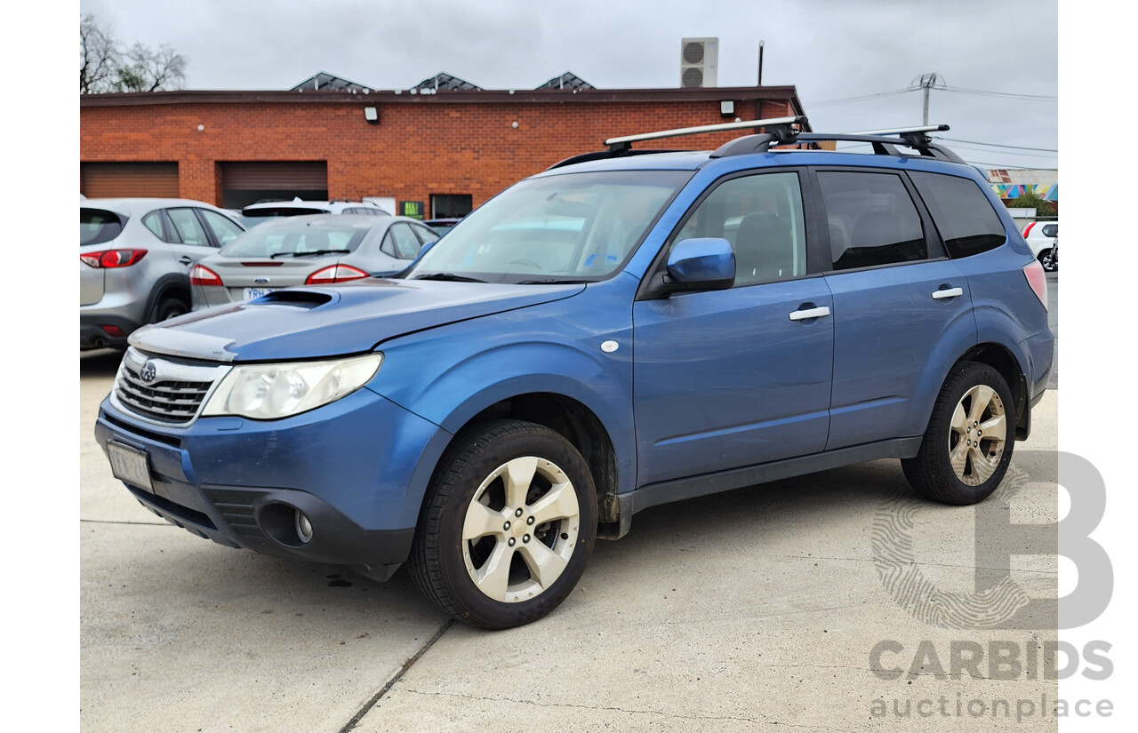 10/2009 Subaru Forester XT Premium MY09 4d Wagon Blue 2.5L