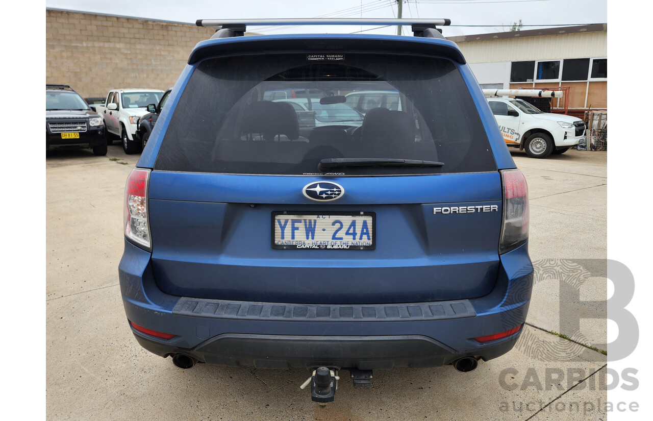 10/2009 Subaru Forester XT Premium MY09 4d Wagon Blue 2.5L