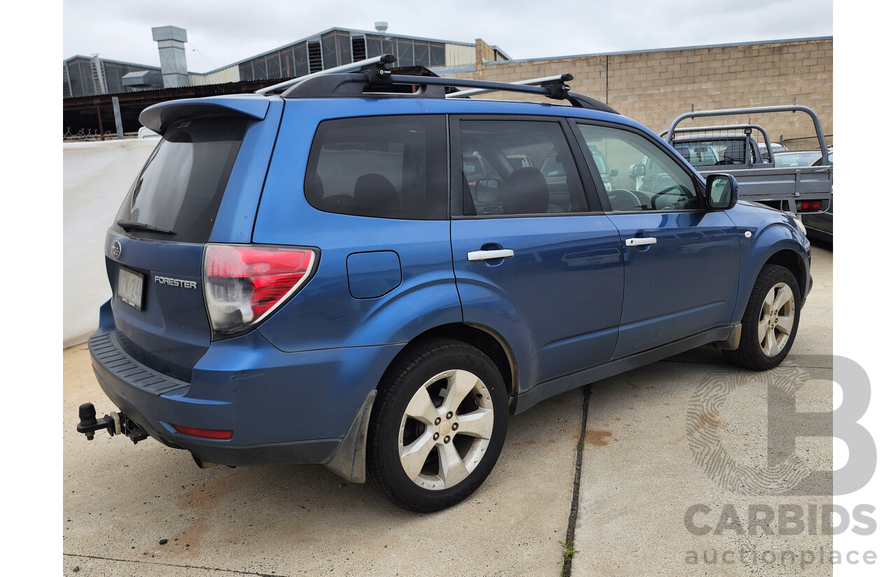 10/2009 Subaru Forester XT Premium MY09 4d Wagon Blue 2.5L