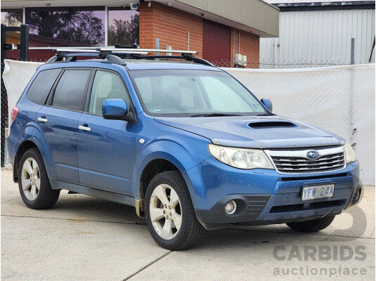 10/2009 Subaru Forester XT Premium MY09 4d Wagon Blue 2.5L