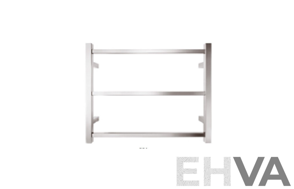 Forme Retro 3 Bar Plug in Square Heated Towel Rail(Lot of Five) - 440mm - Brand New - ORP $1500.00
