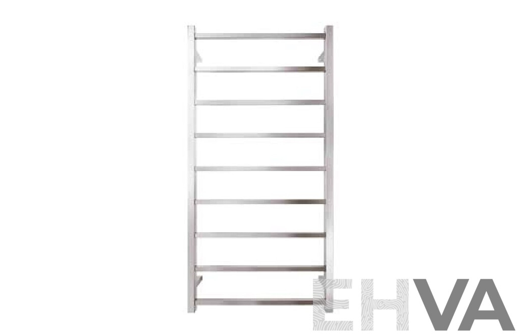 Forme Retro 9 Bar Plug in Square Heated Towel Rail(Lot of Five) - 1200mm - Brand New - ORP $2500.00