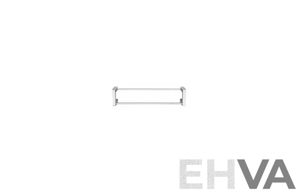 Forme 600mm Stainless Steel Double Towel Rail(Square) - Lot of Three - Brand New - RRP $900.00