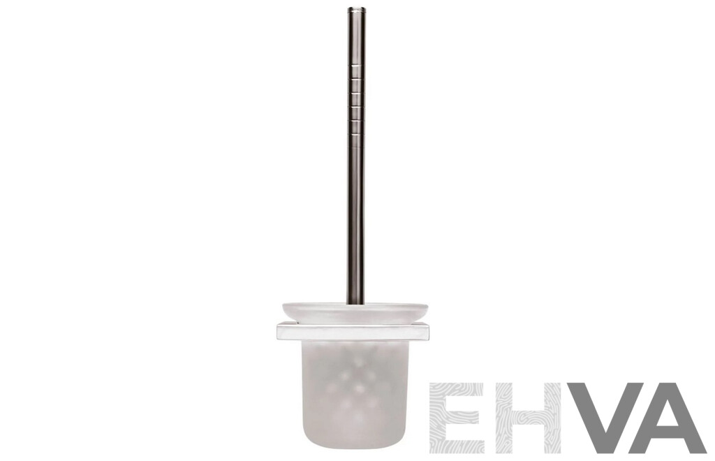 Forme Wall Mountable Toilet Brush and Holder(Square) - Lot of Four - Brand New - ORP $550.00