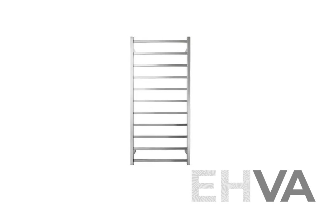 Forme 11 Bar Stainless Steel Premium Heated Towel Rail(Square) - 1280mm - Brand New - ORP $1410.00