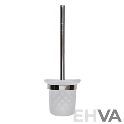 Forme Wall Mountable Toilet Brush and Holder(Round) - Lot of Four - Brand New - ORP $550.00