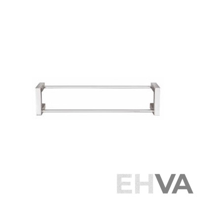 Forme 600mm Stainless Steel Double Towel Rail(Square) - Lot of Three - Brand New - RRP $900.00