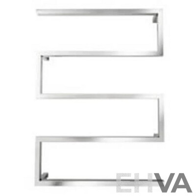 Forme Snake Stainless Steel Five Bar Heated Towel Rail(Square) - 895mm - Brand New - ORP $699.00