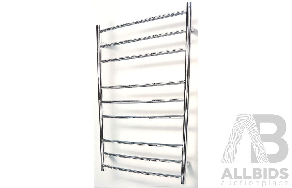 Forme Manhattan Series Round Nine Bar Heated Towel Rail - 940mm - Brand New - ORP $900.00