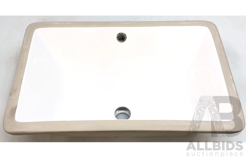 Forme Undermount Ceramic Basin  - Brand New - ORP $125.00