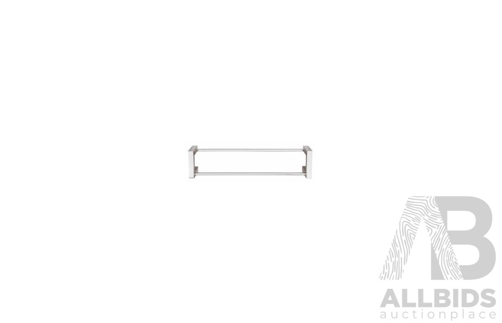 Forme 600mm Stainless Steel Double Towel Rail(Square) - Lot of Three - Brand New - RRP $900.00