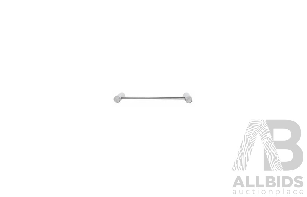 Forme 300mm Stainless Steel Single Towel Rail(Round) - Lot of Eight - Brand New - RRP $900.00