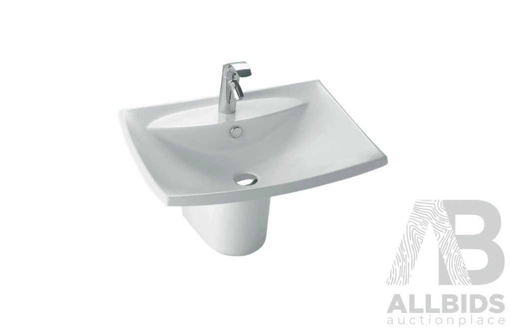Kohler Escale Wall Hung 650mm Washbasin- Brand New - ORP $458.00