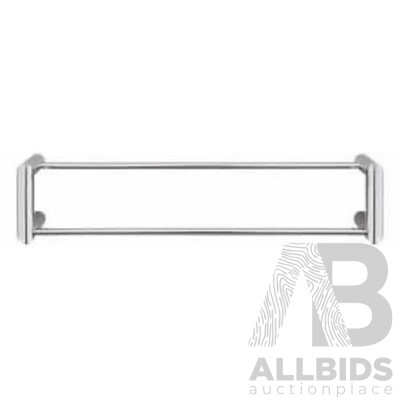 Forme 600mm Double Towel Rail(Round) - Lot of Three - Brand New - ORP $900.00