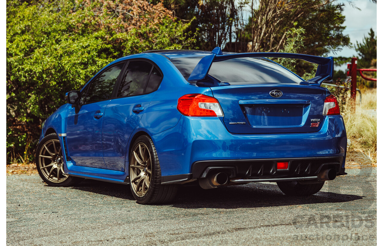 02/2015 Subaru WRX STi Premium (AWD) VA MY15 4d Sedan World Rally Blue Turbo 2.5L