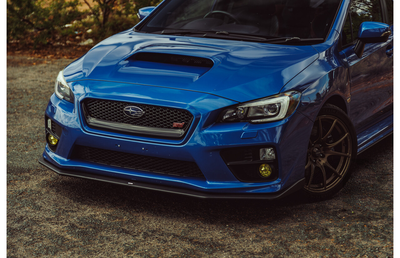 02/2015 Subaru WRX STi Premium (AWD) VA MY15 4d Sedan World Rally Blue Turbo 2.5L