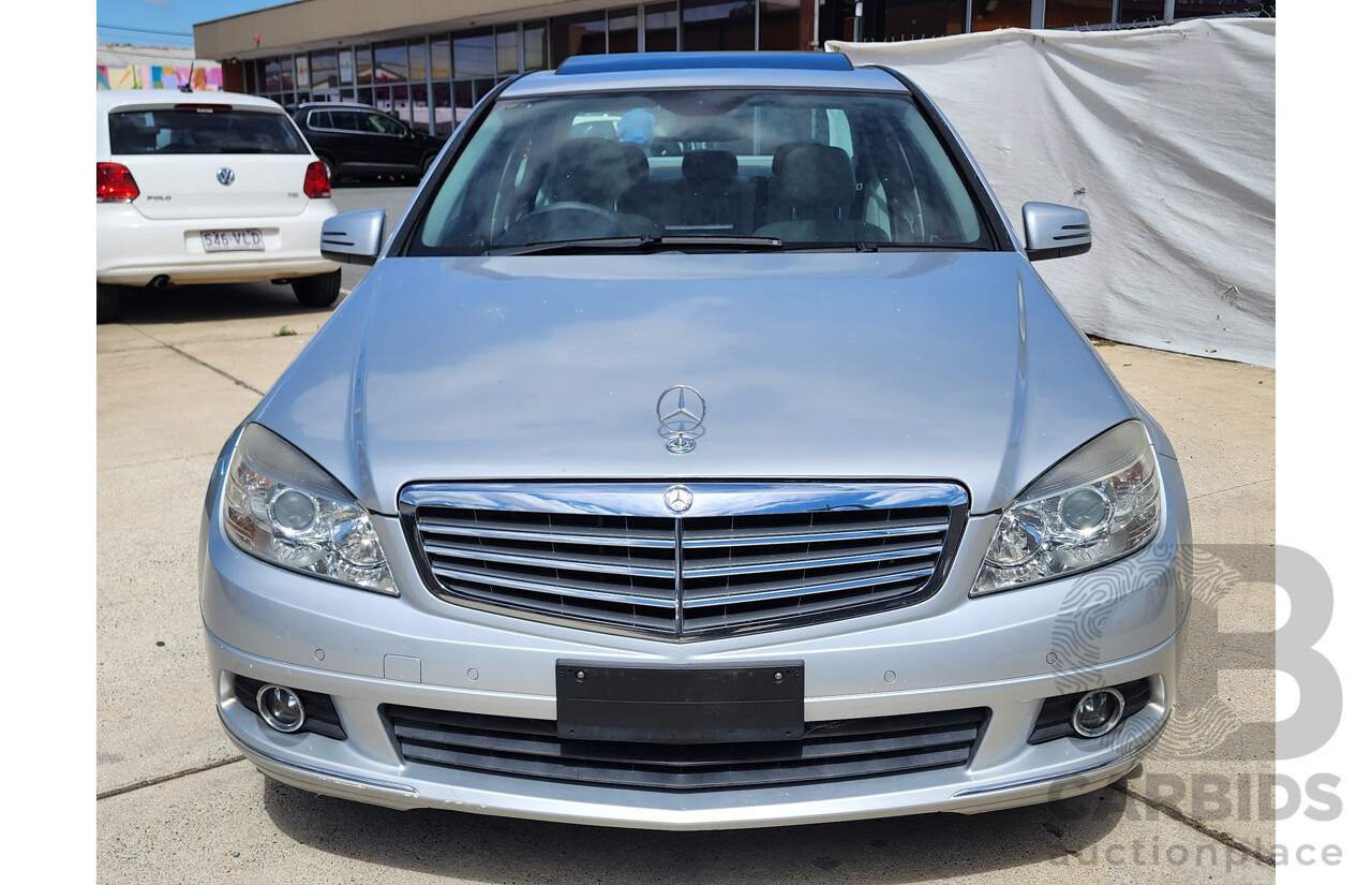 12/2008 Mercedes-Benz C200 Kompressor Elegance W204 4d Sedan Silver 1.8L