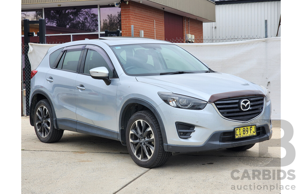 4/2015 Mazda Cx-5 GT (4x4) MY15 4d Wagon Silver 2.2L