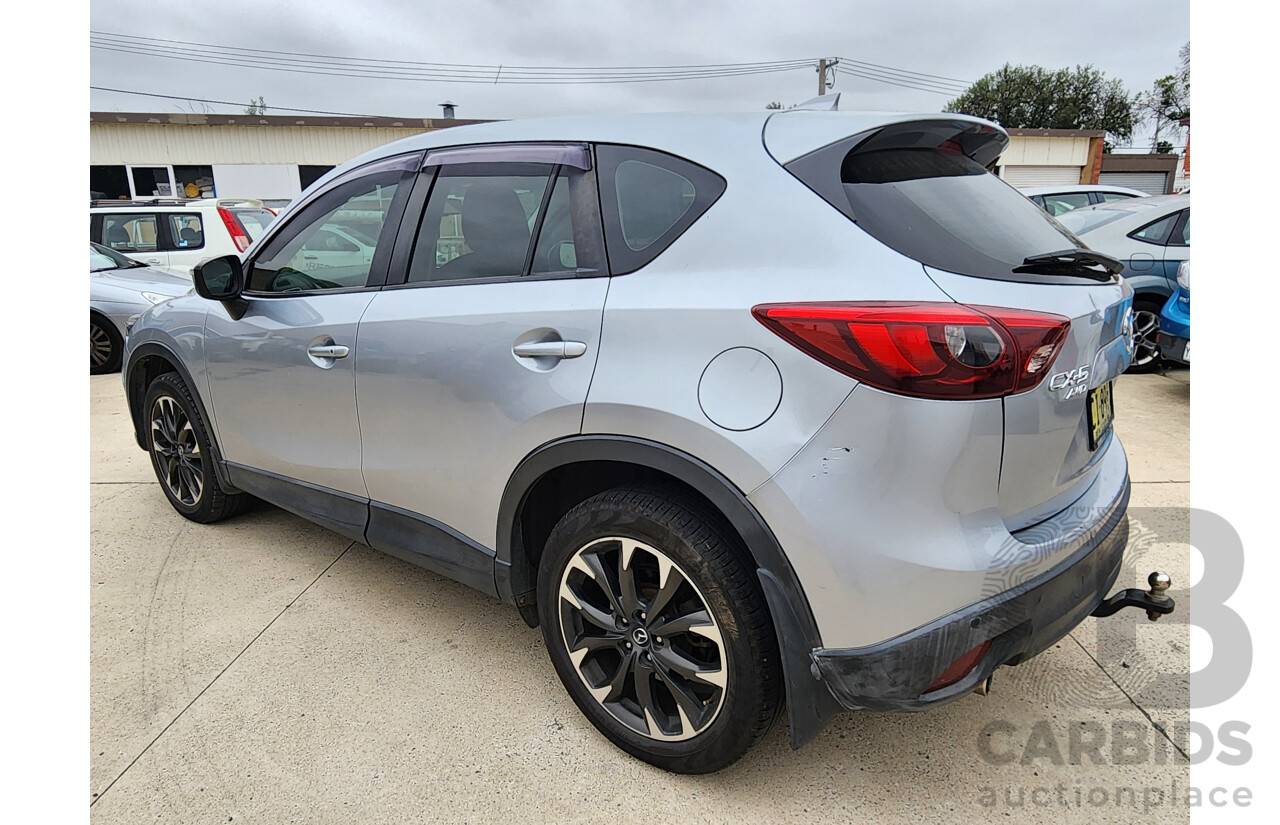 4/2015 Mazda Cx-5 GT (4x4) MY15 4d Wagon Silver 2.2L