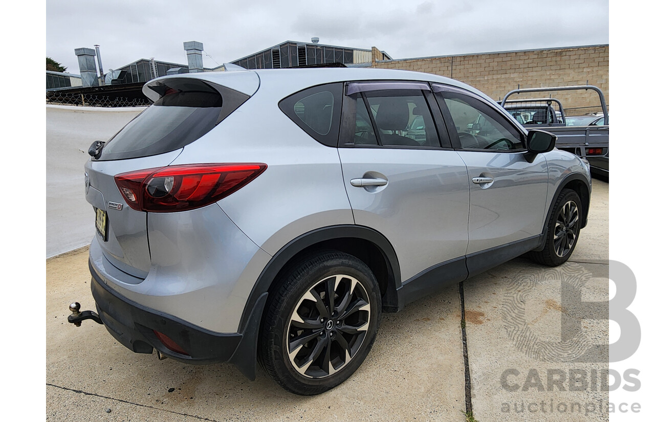 4/2015 Mazda Cx-5 GT (4x4) MY15 4d Wagon Silver 2.2L