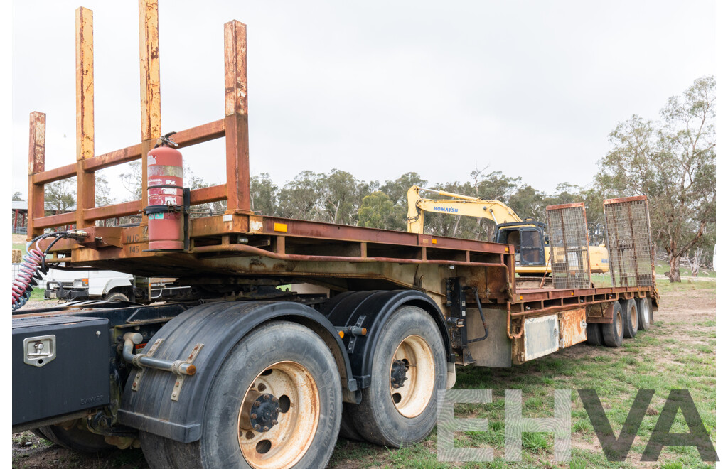01/1983 Drake STHCRS Tri-Axle Low Loader Float Trailer