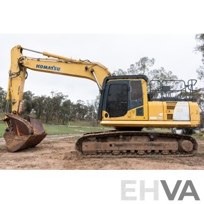 08/2007 PC 220 LC-8 Komatsu Hydraulic 180HP 6.7L Turbo Diesel Excavator