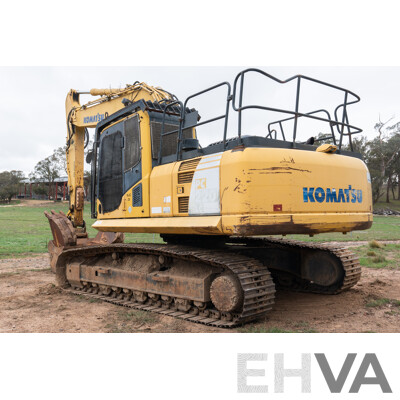 08/2007 PC 220 LC-8 Komatsu Hydraulic 180HP 6.7L Turbo Diesel Excavator