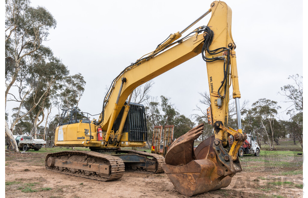 08/2007 PC 220 LC-8 Komatsu Hydraulic 180HP 6.7L Turbo Diesel Excavator