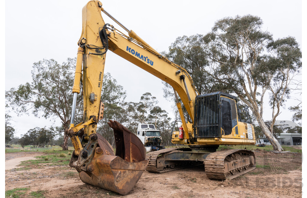 08/2007 PC 220 LC-8 Komatsu Hydraulic 180HP 6.7L Turbo Diesel Excavator