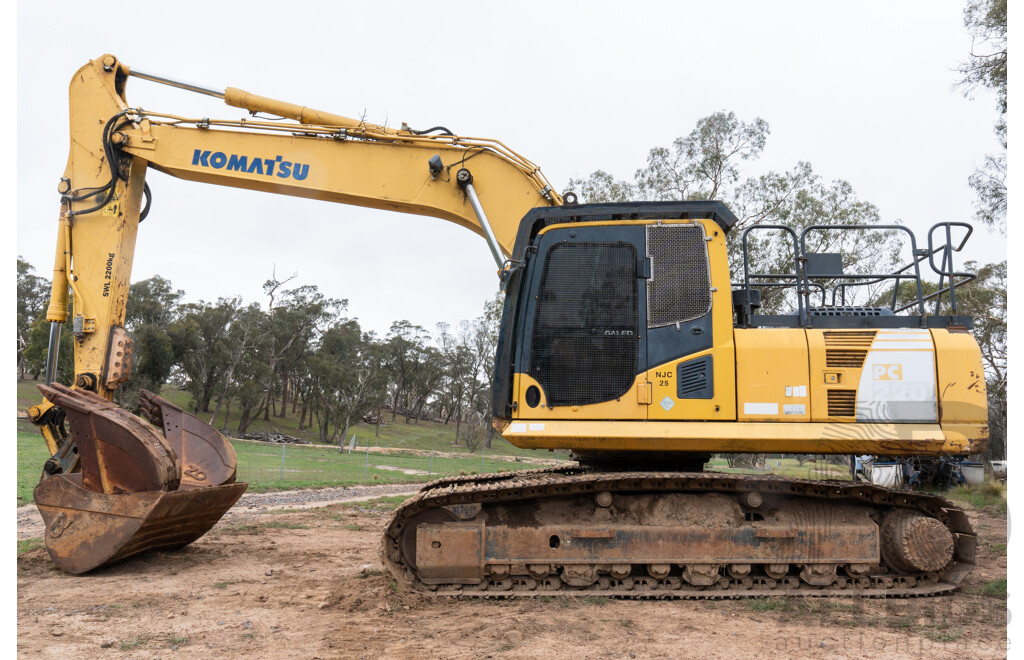 08/2007 PC 220 LC-8 Komatsu Hydraulic 180HP 6.7L Turbo Diesel Excavator