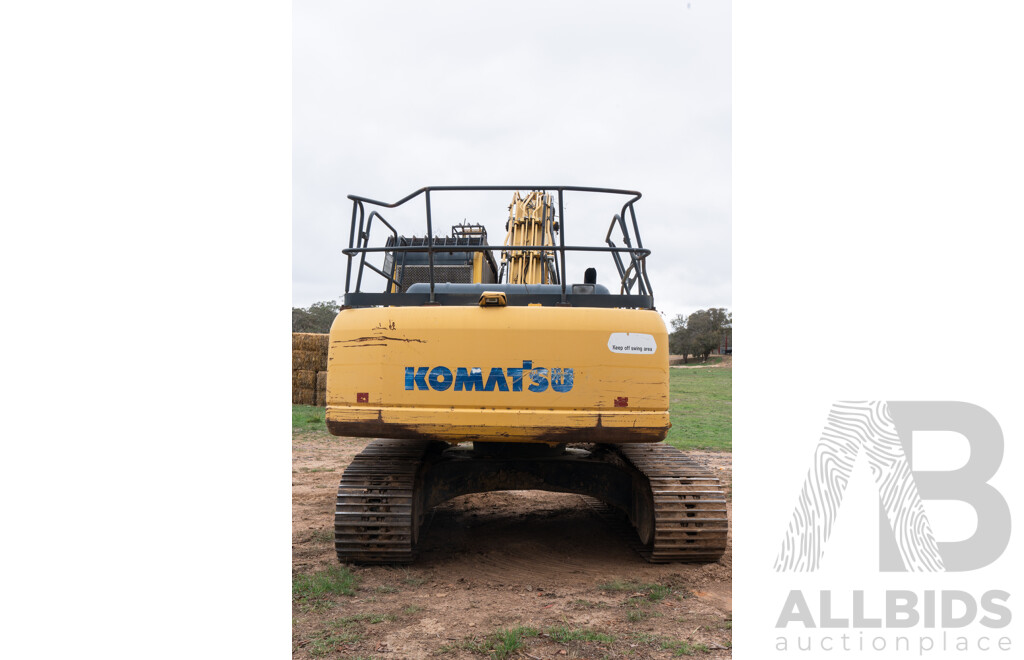 08/2007 PC 220 LC-8 Komatsu Hydraulic 180HP 6.7L Turbo Diesel Excavator