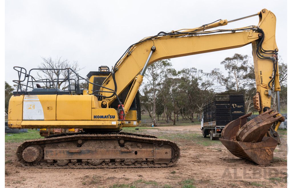 08/2007 PC 220 LC-8 Komatsu Hydraulic 180HP 6.7L Turbo Diesel Excavator